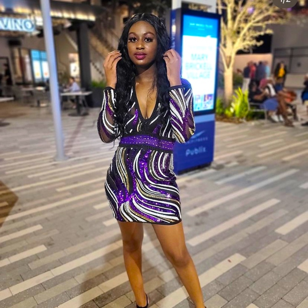 Sequin Cocktail Dress for Sale
